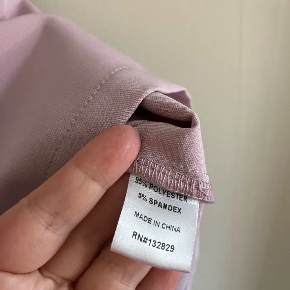 Superdown Mauve Bodycon Mini Dress Small Pink Spaghetti Strap Revolve Cocktail - Image 8