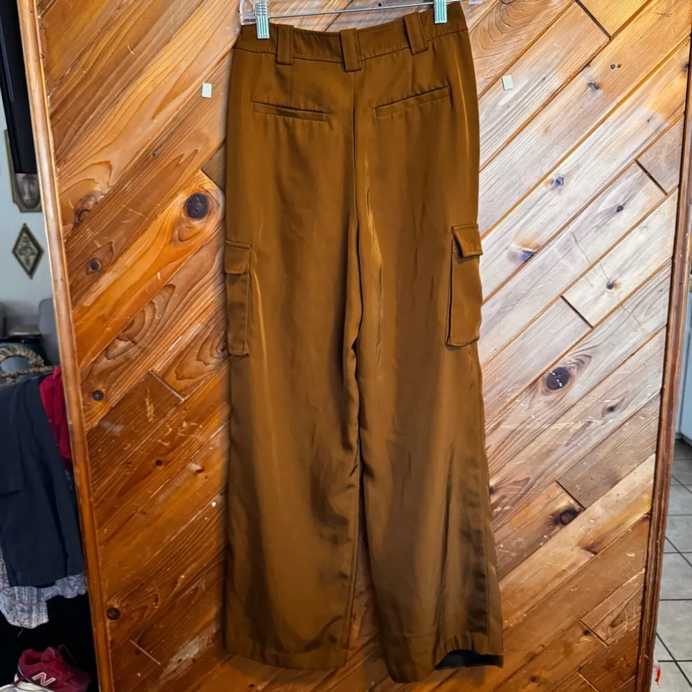 Rails Brown Wide Leg Cargo Pants Size 2 - Image 4