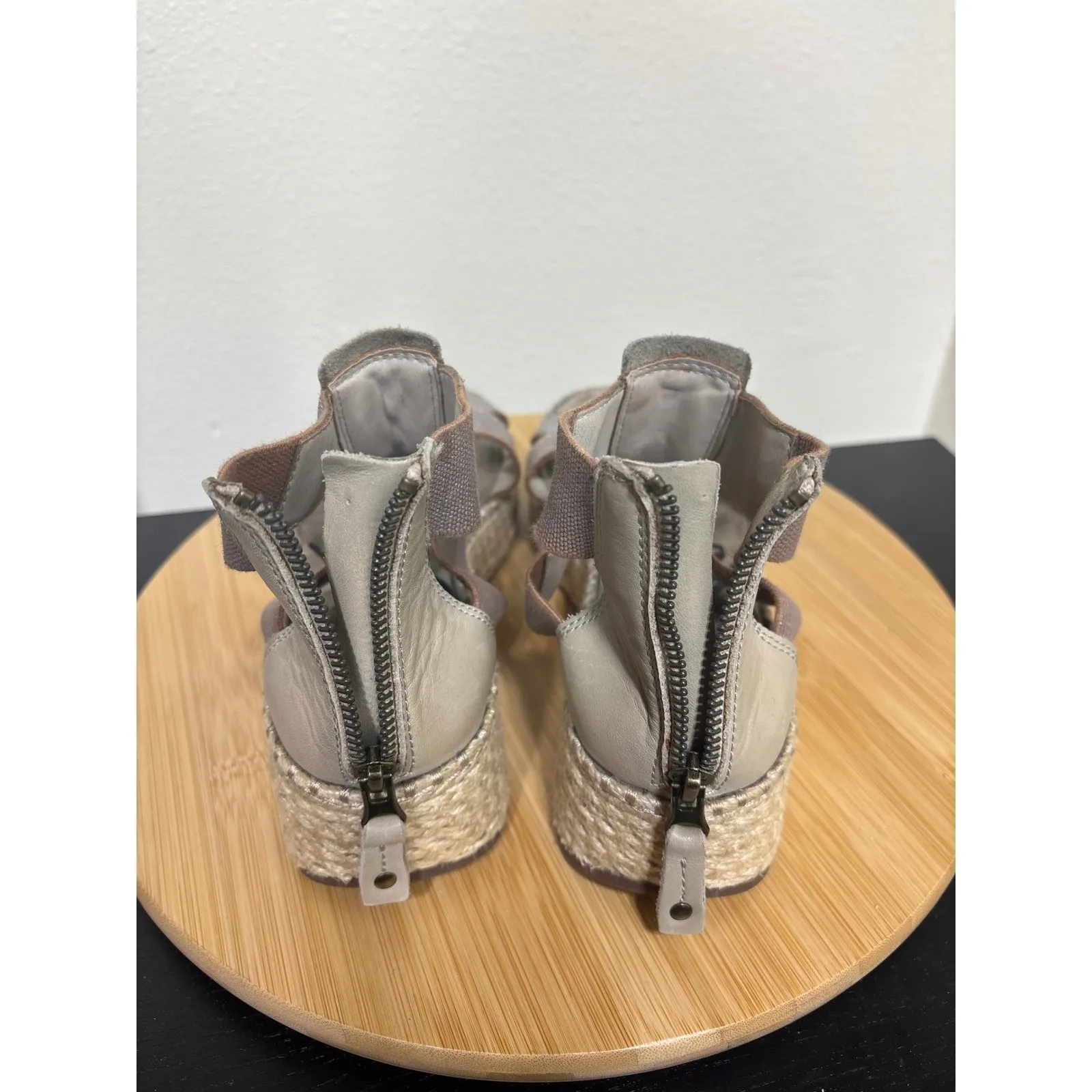 OTBT Cannonball 7 Platform Wedge Sandals‎ Espadrille Ankle Strap Comfort Shoes - Image 7