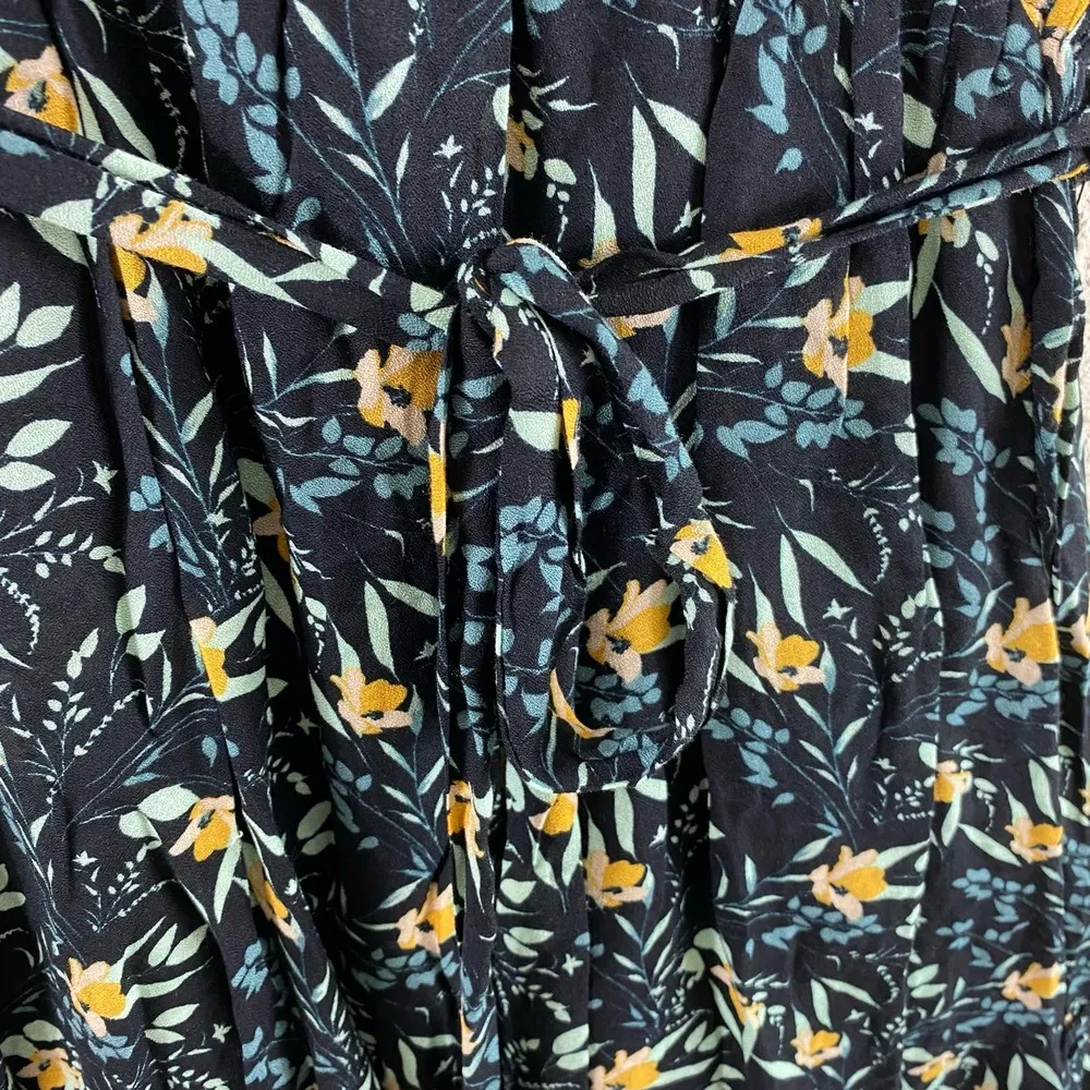 DR2 Floral Print Cap Sleeve V - Image 5