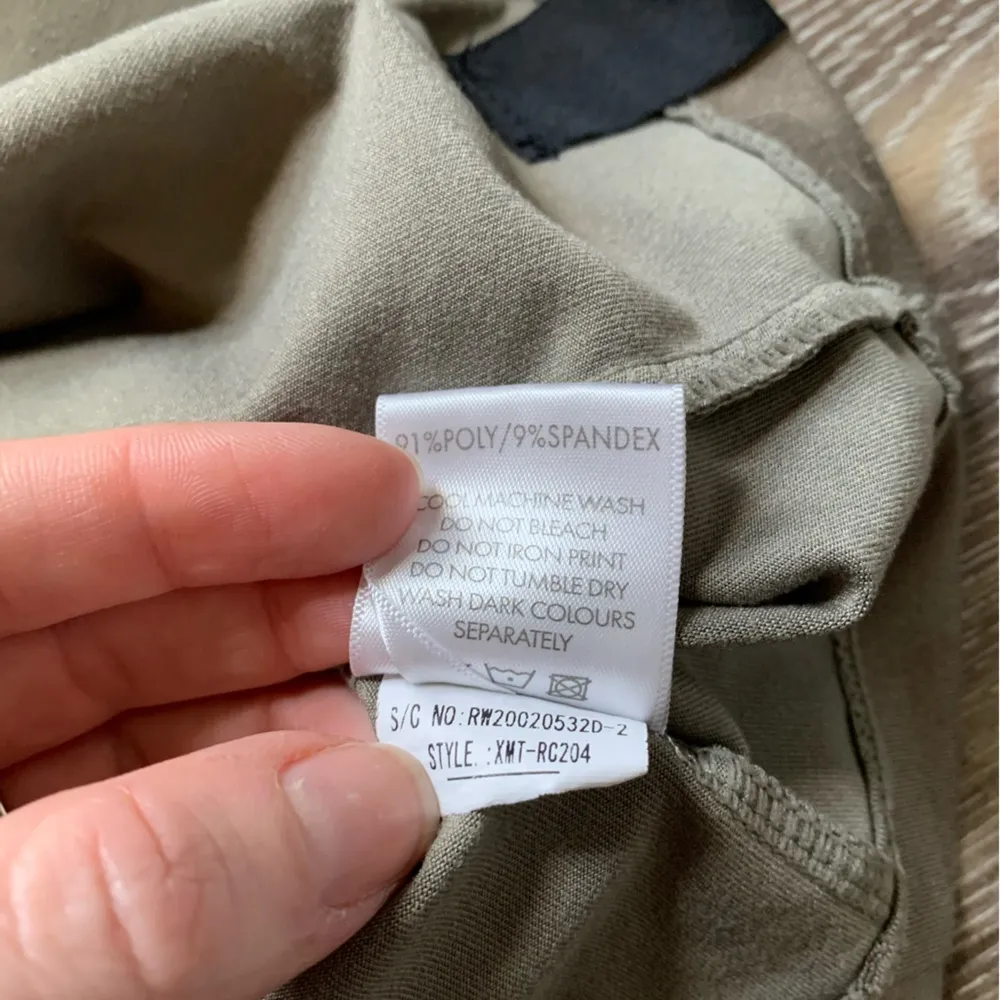 Ryderwear Green Camo Hooded Zip Up Jacket M - Image 7