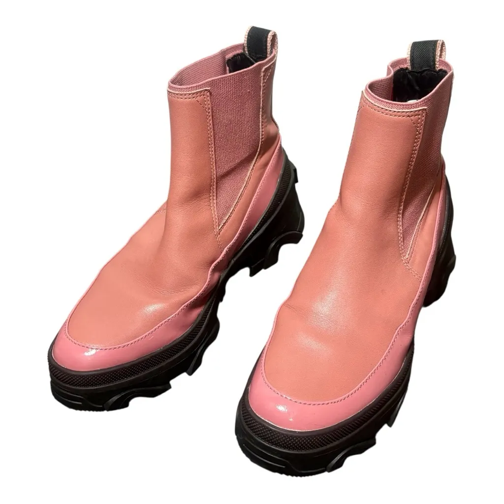 SOREL Brex Pink Chelsea Lux Boots - Image 3