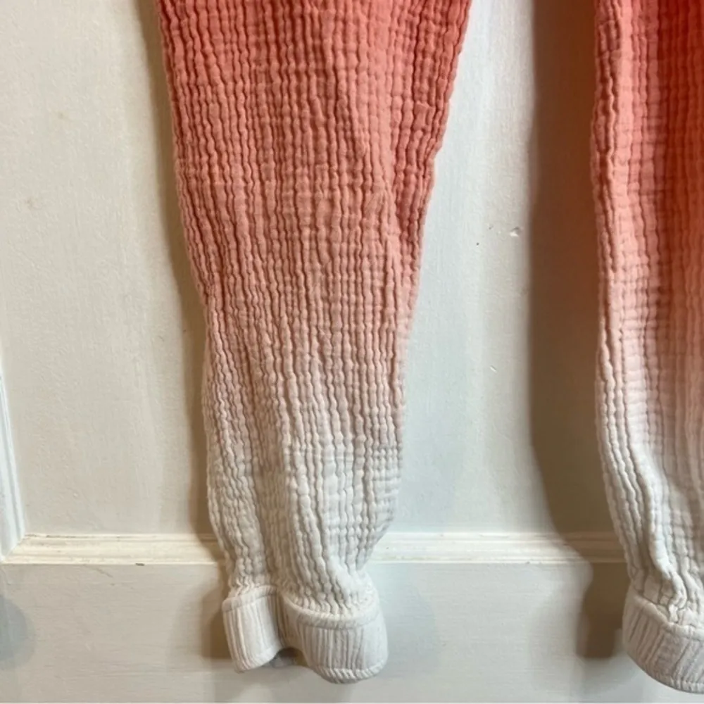 Young Fabulous and Broke Orange Ombre Joggers - Image 4