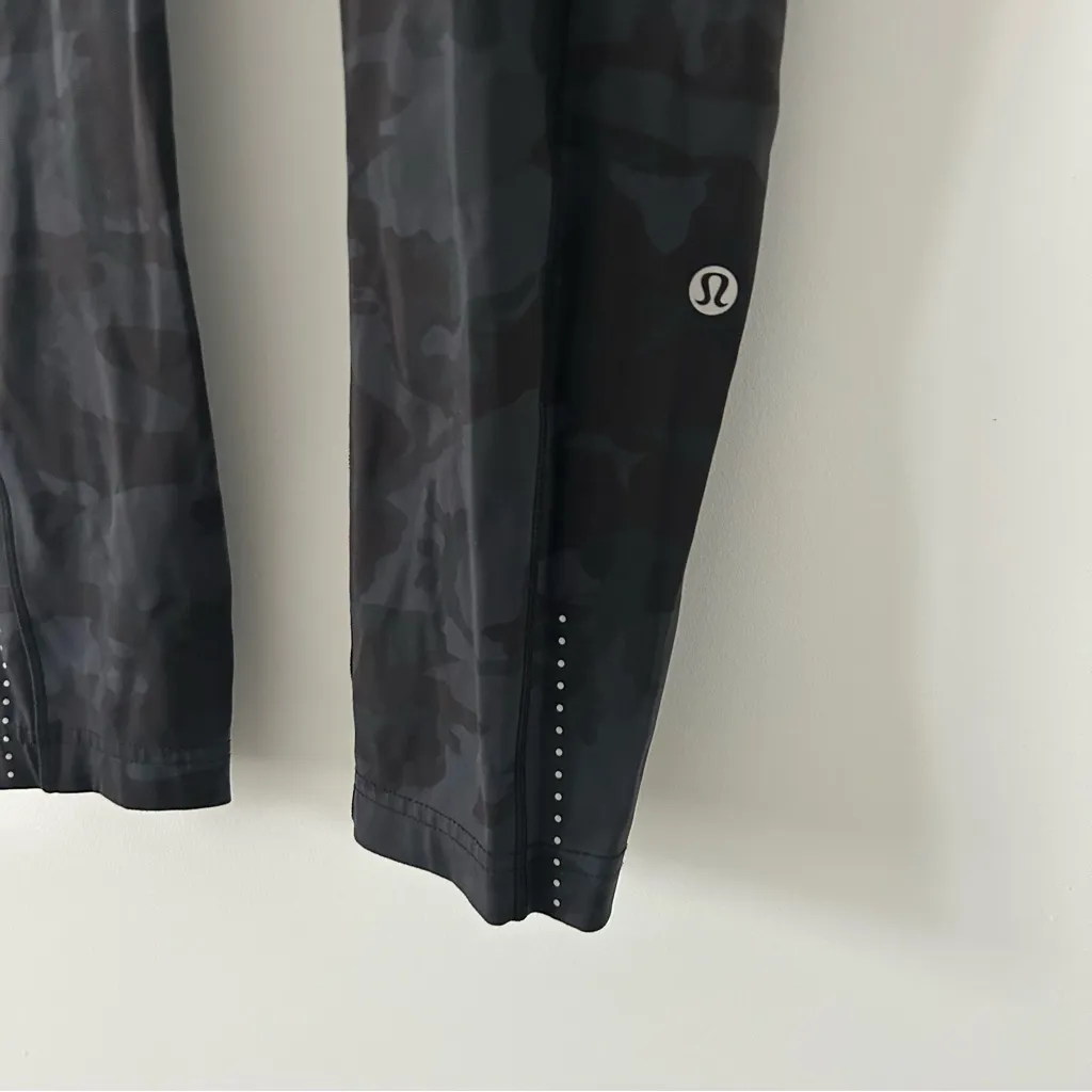 Lululemon Fast and Free Tight II 25in Nulux Incognito Camo Grey Multi 8 - Image 4