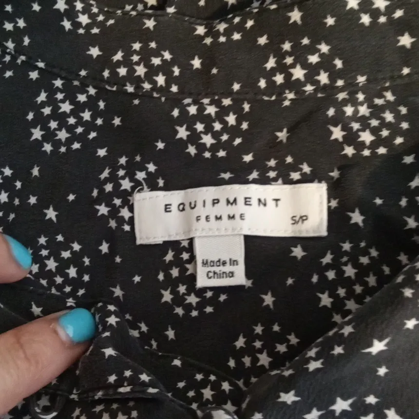 Equipment Cornella Silk Shirt Button Up Party Quiet Luxury Womens S/P - Image 3