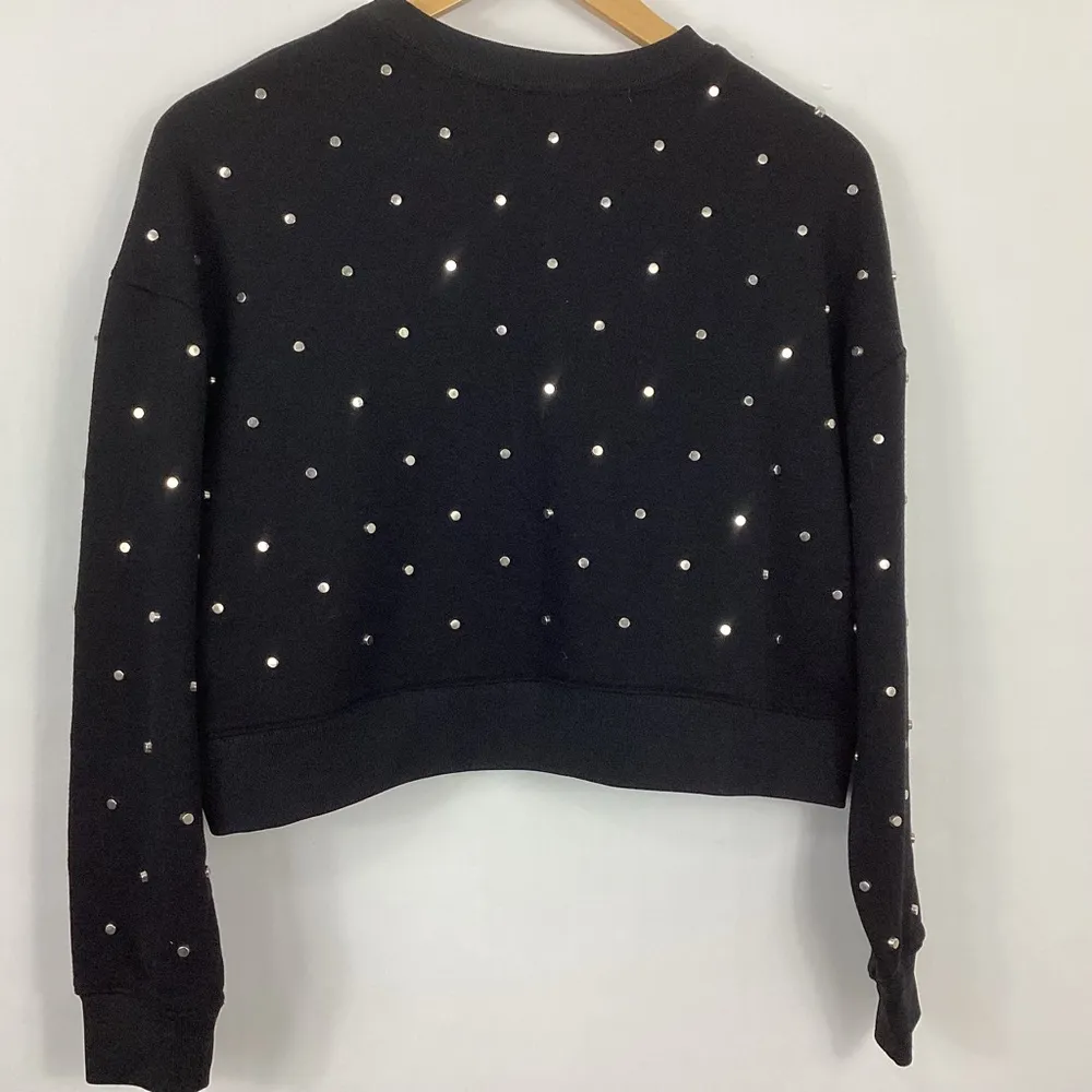 Romeo & Juliet Couture Studded Sweatshirt Size Small - Image 4