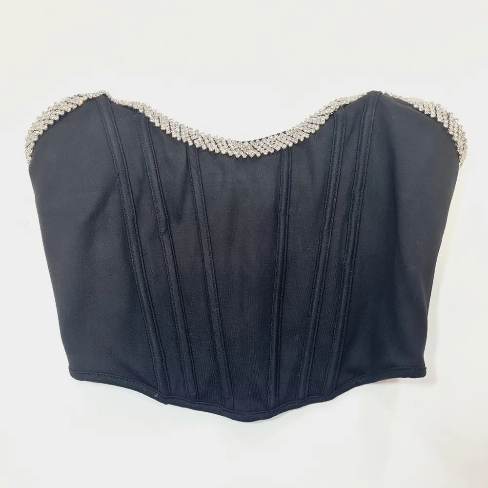 h:ours Sandy Top in Black XS - Image 3