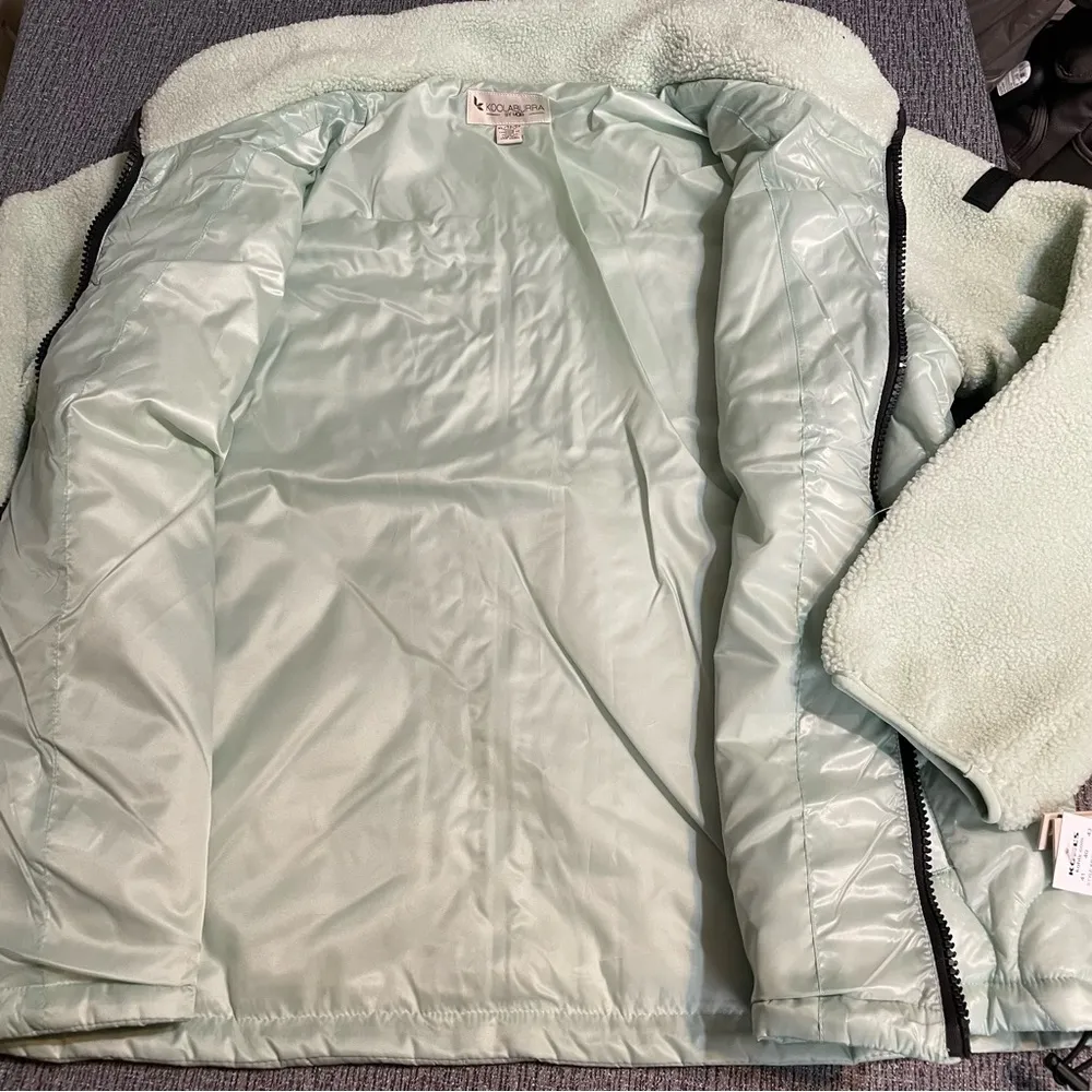Koolaburra by UGG Women’s Mixed Media Fleece Jacket Green Size XL - Image 8