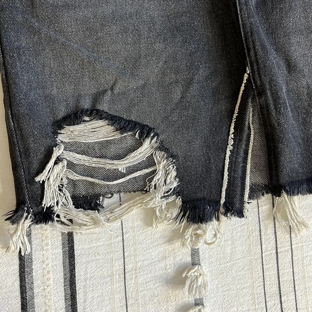 nwt // free people relaxed & destroyed denim skirt - Image 74