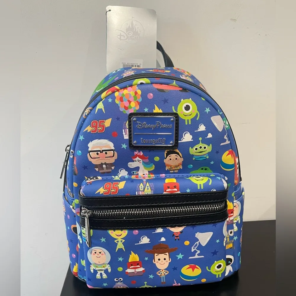 Loungefly Disneyland Park Pixar Chibi Mini Backpack - Image 2
