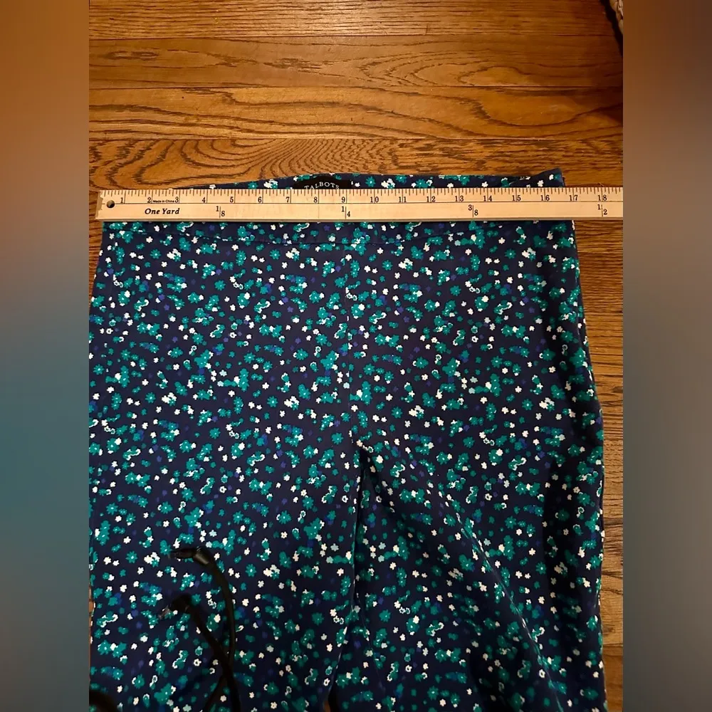 Talbots Chatham Ankle with floral print Sz 12 - Image 11