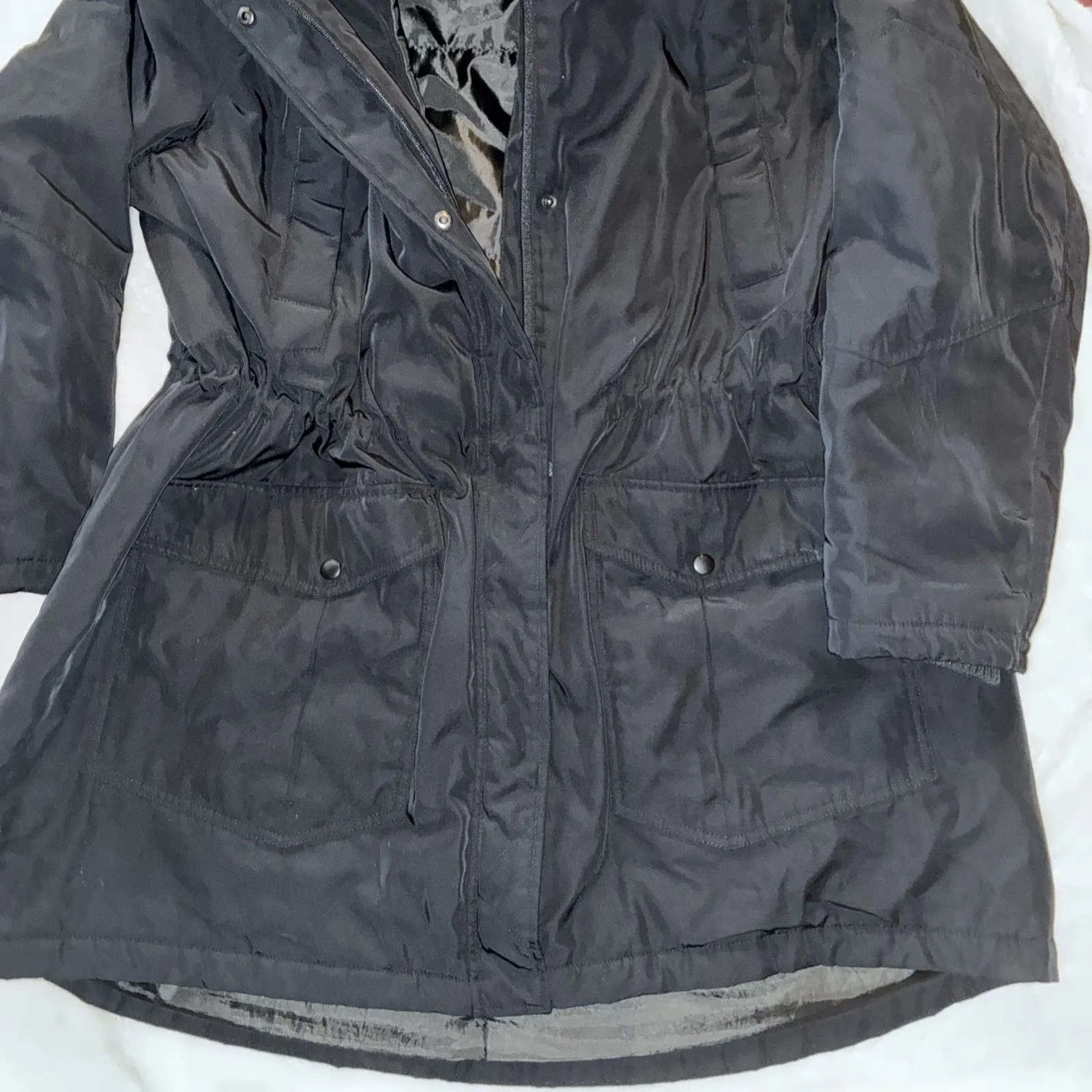 Ava & Viv Women’s 2X Water-Resistant Insulated Hooded Winter Jacket Coat - Image 6