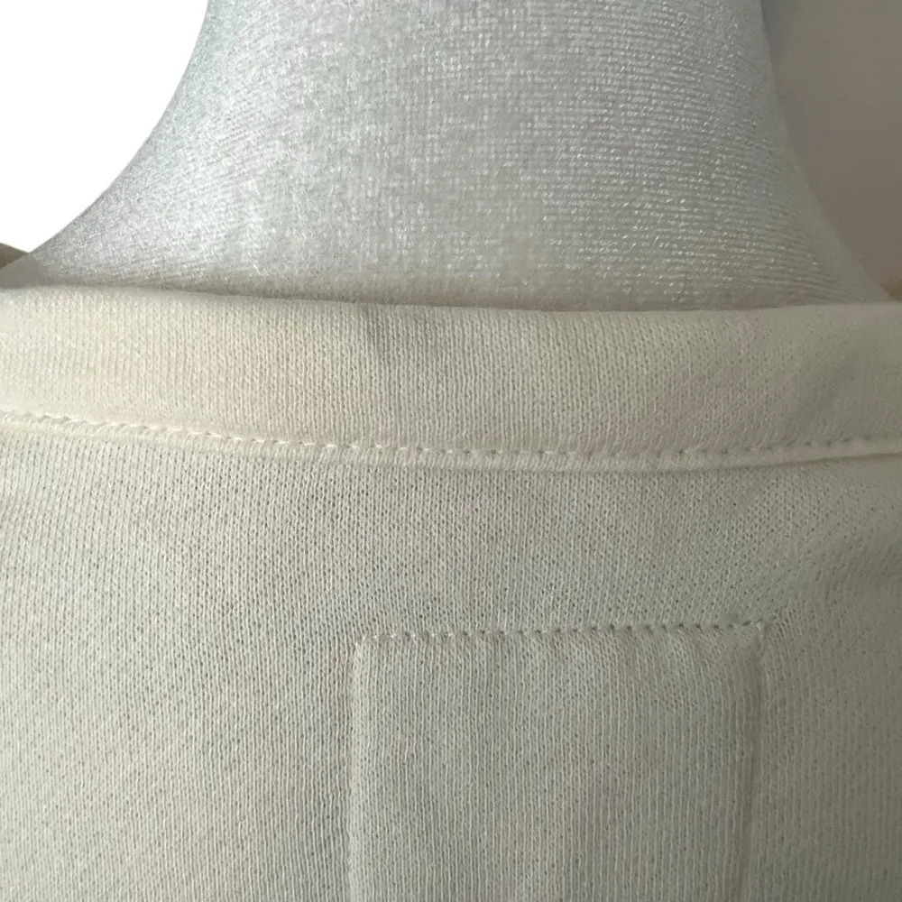 NWT CHASER Long Sleeve Cropped Pullover in Oat Milk Sz S - Image 8