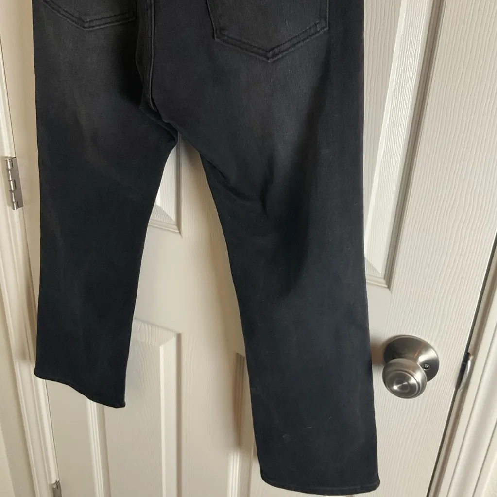 S.O.N.G Timeless Fit Women's High Rise Black Distressed Jeans Size 29 - Image 9