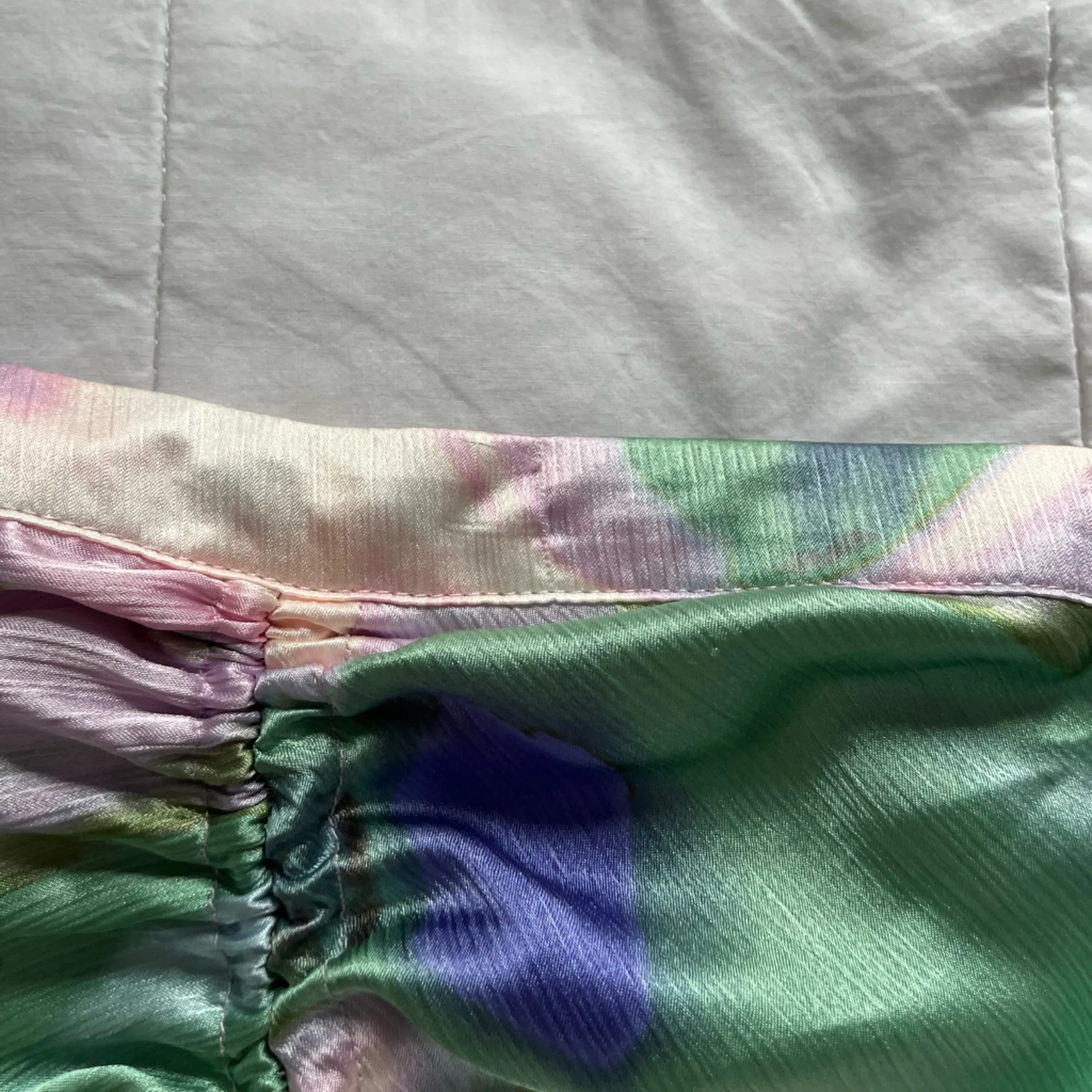 Future Collective Multicolor Abstract Women's Skirt size 22 Pink - Image 7