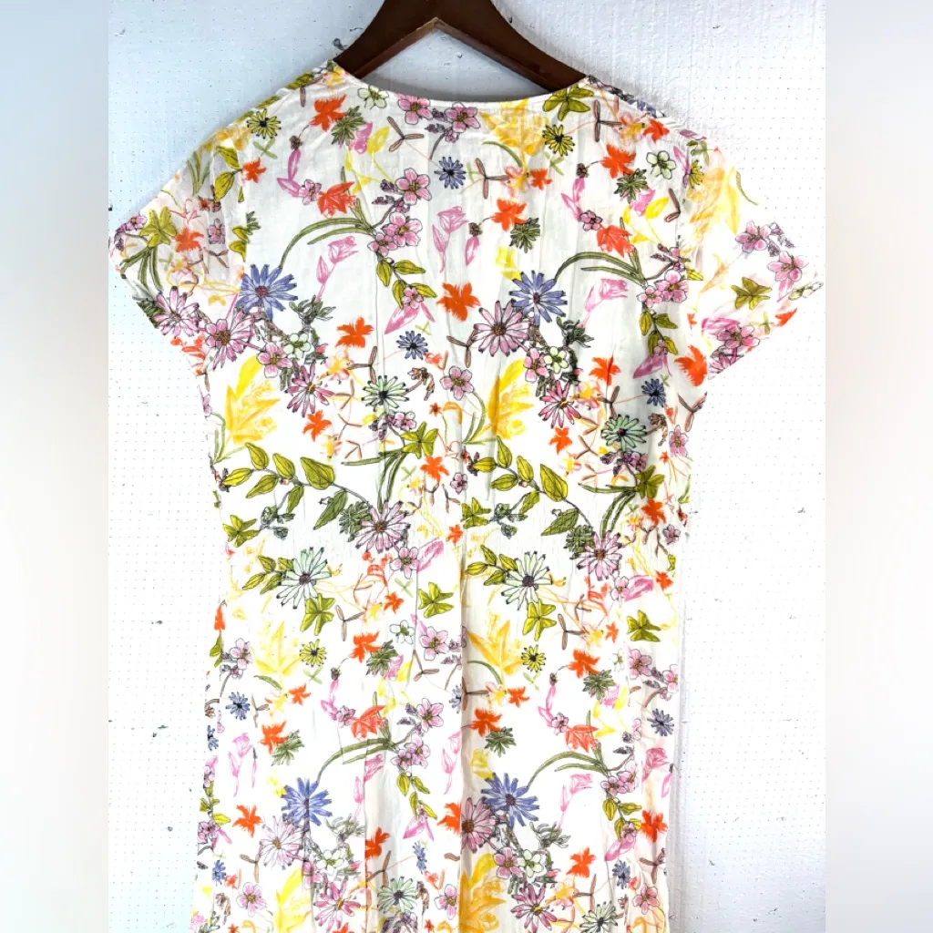 Fashion Magazine Floral Maxi Dress - Multicolor - Image 8