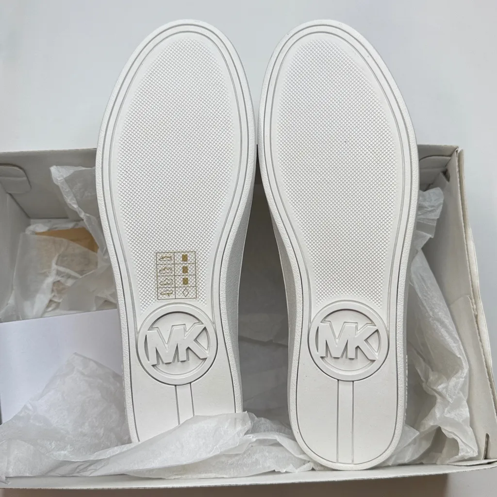 MICHAEL Michael Kors Juno Metallic Stretch Knit Slip - Image 8