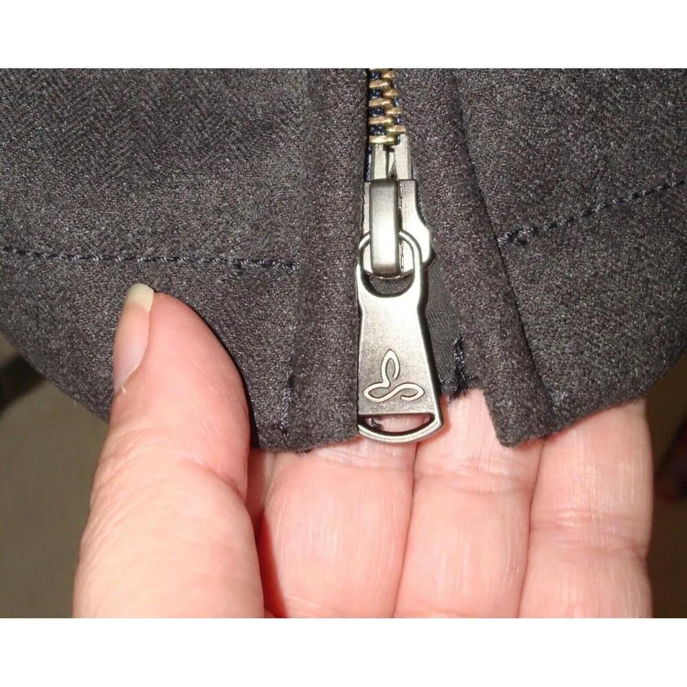 COPY - New NWT Prana Inna Dark Gray Womens S Jacket Coat Zip Long Hood Warm Wat… - Image 9