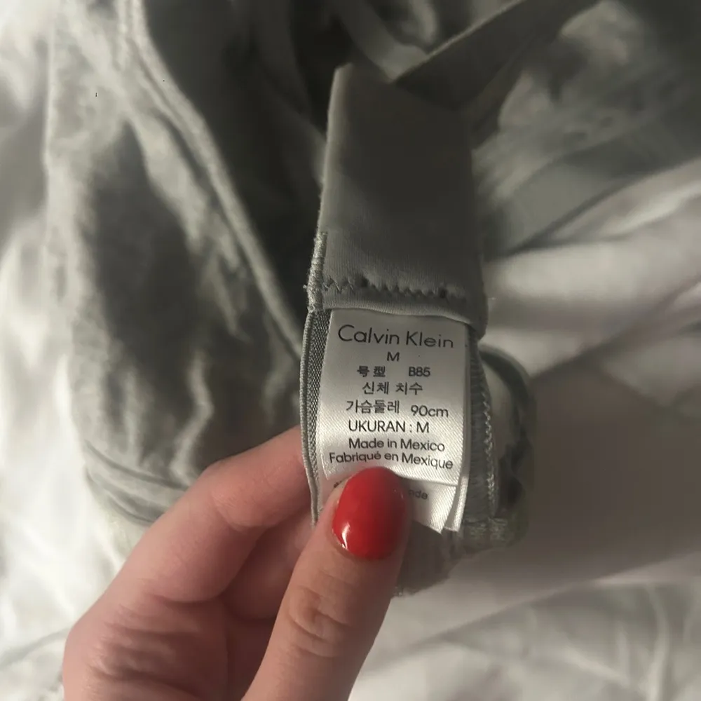 Calvin Klein Light Gray Bralette - Image 3