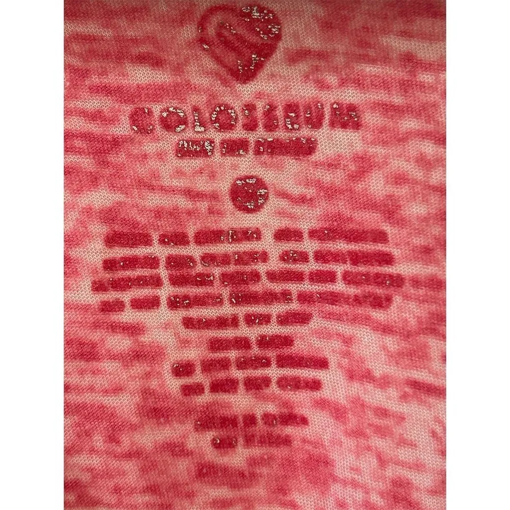 Colosseum Utes Shirt Womens M T Shirt 3/4 Sleeve Raglan Red University of Utah - Image 5