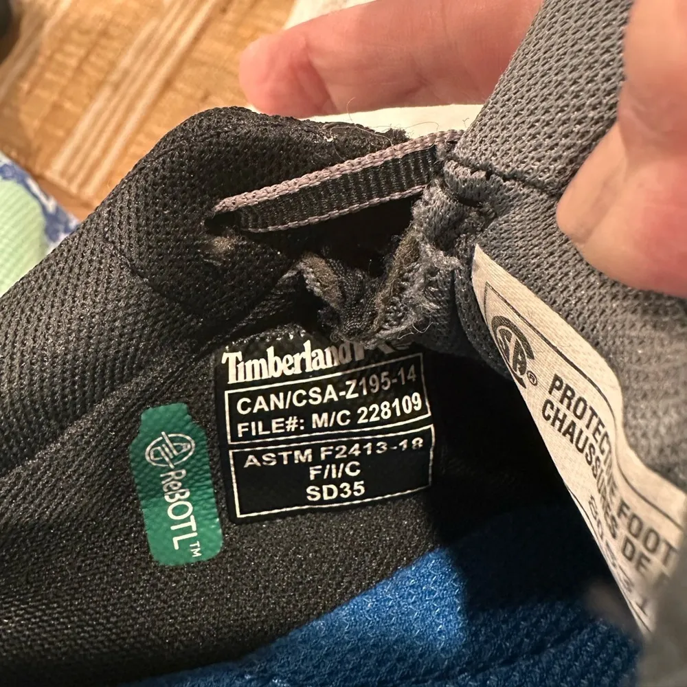 TIMBERLINE PRO WORK STEEL TOE 7/5 M SIZE WOMENS Black - Image 10