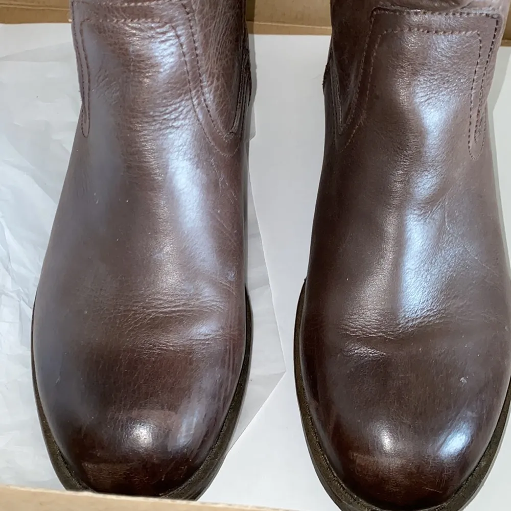 American Eagle Women’s Tall Leather Boots Size 9.5-EUC - Image 2