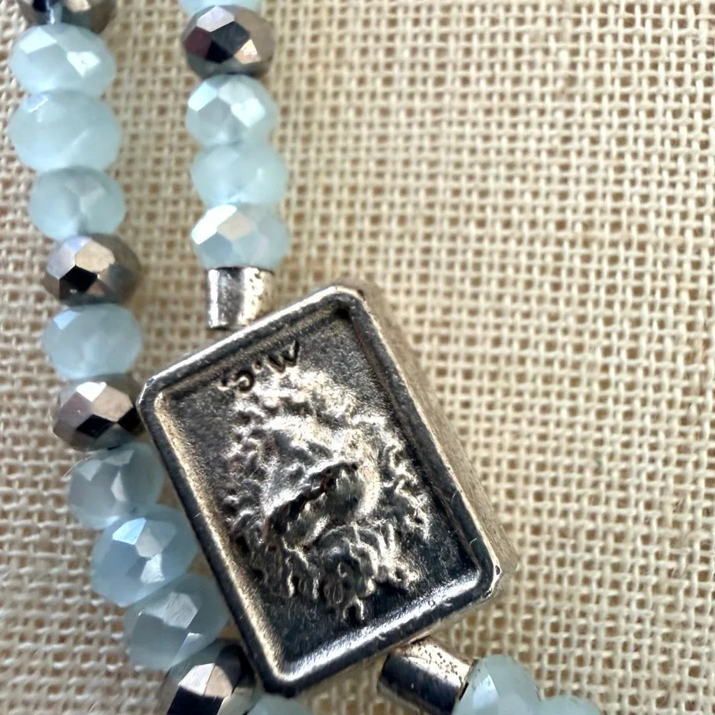 My Saint My Hero Long Beaded Necklace - Image 11