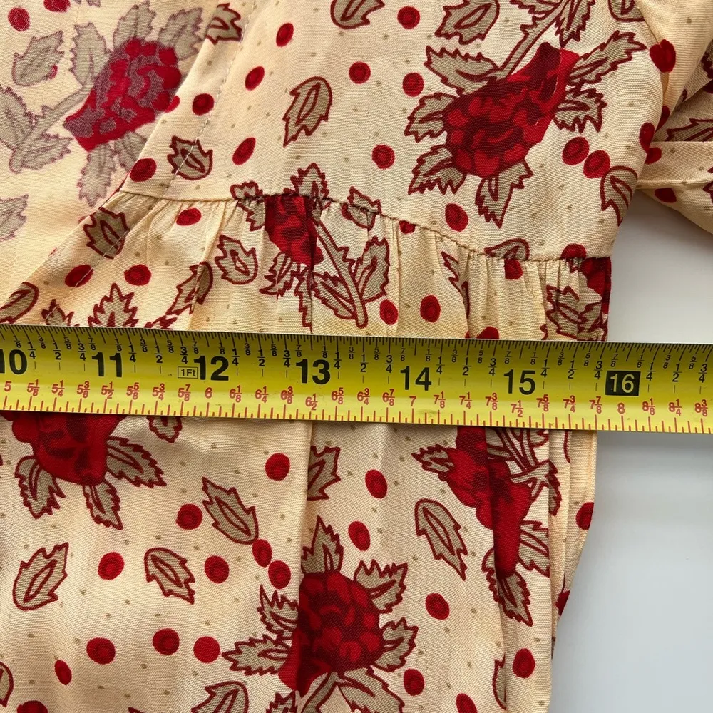 Faithfull The Brand Anthropologie Melia Midi Dress XS 2 - Image 6