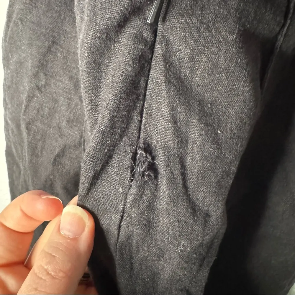 Stone Cold Fox Naples Black Strapless Jumpsuit Size 1 S Linen Tassel Fitted Chic - Image 11