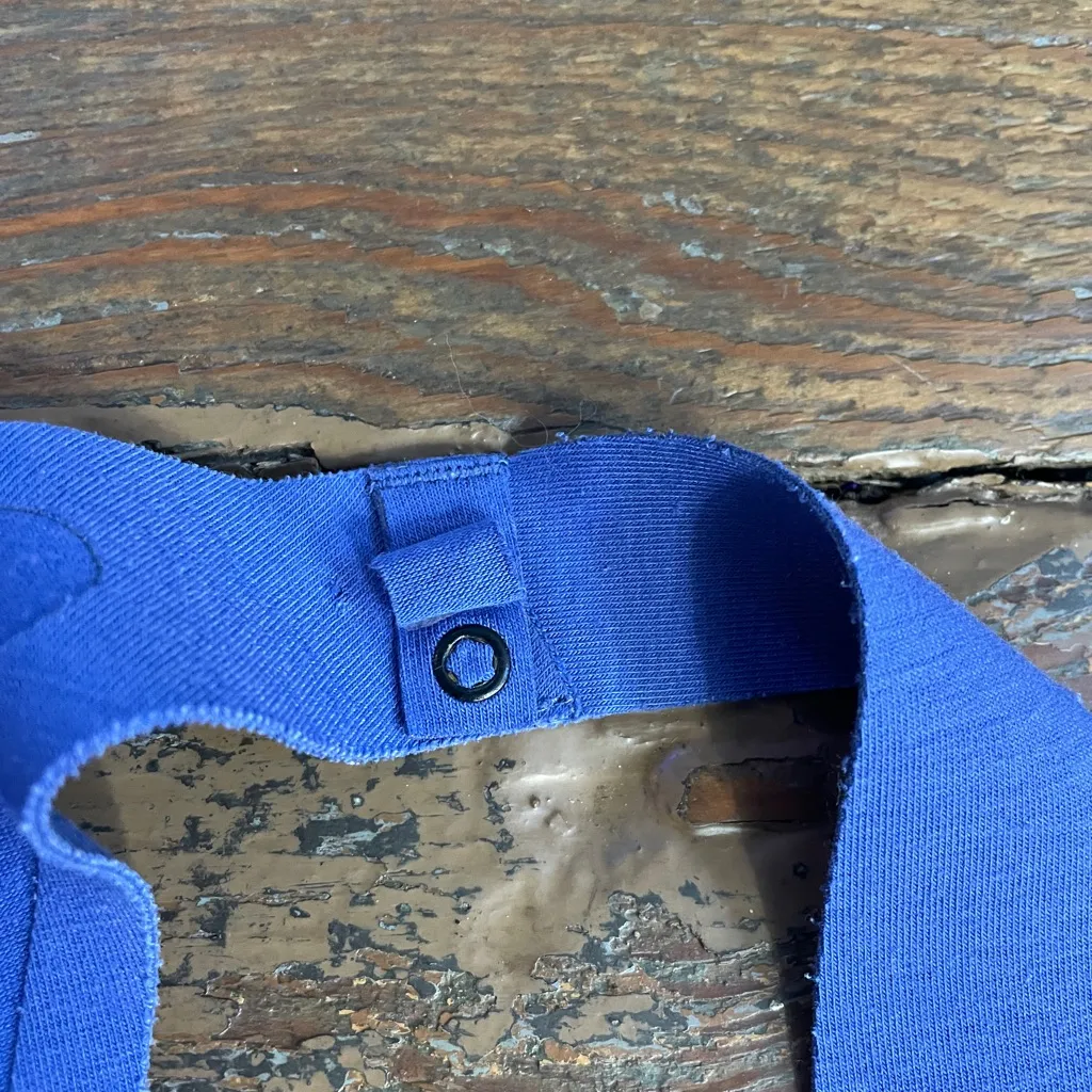 Lucas Hugh London Core Technical Blue Knit Tank Top Hunger Games - Image 13