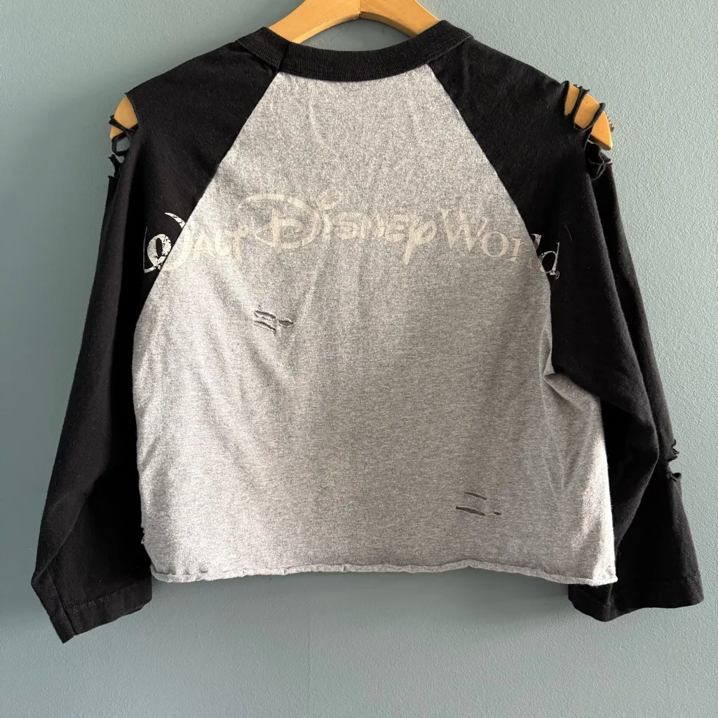 Disney Parks Mickey Mouse 1928 Raglan Baseball Distressed Tee - Image 5