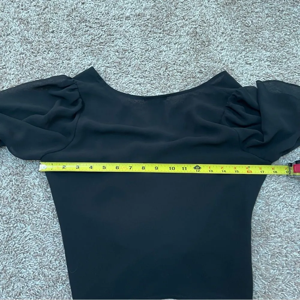 Bebe  Flutter Sleeve Blouse - Image 9