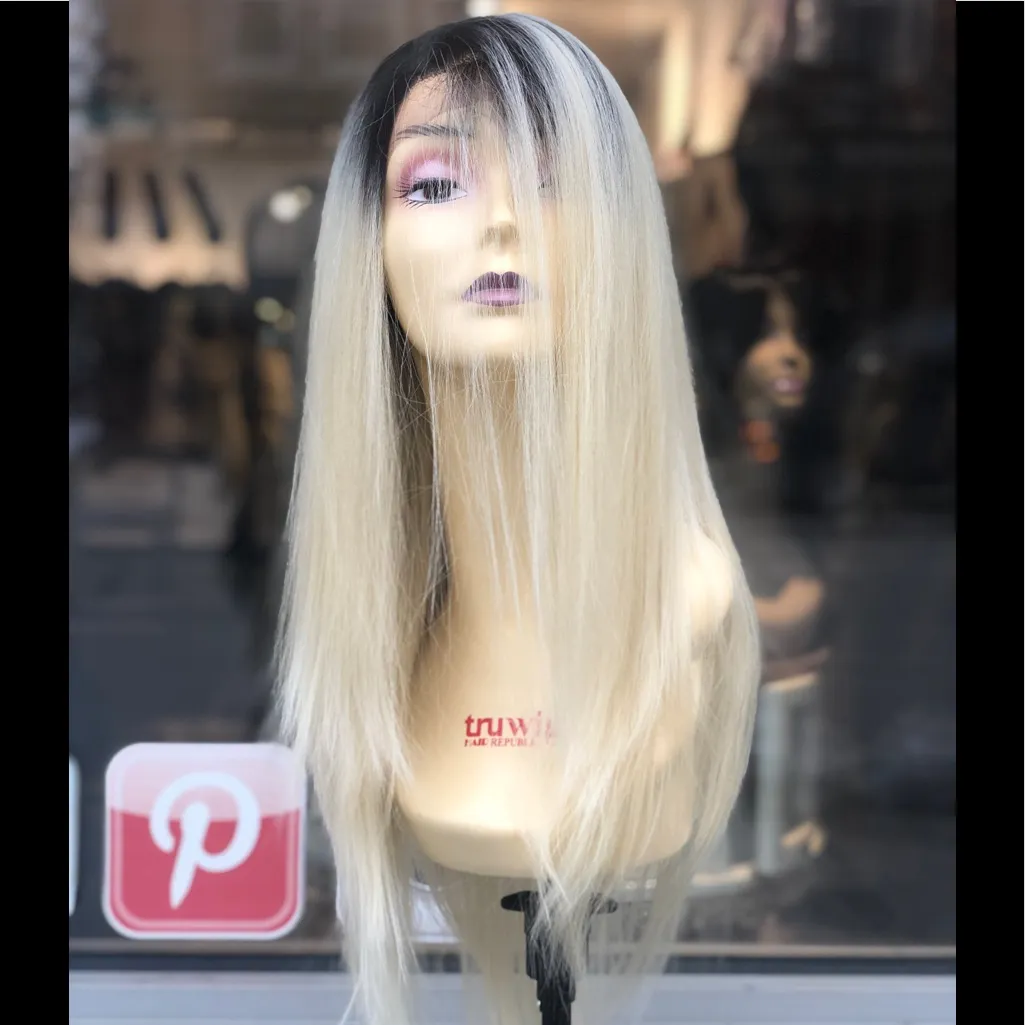 Blonde Ombré 13X6 Freepart hair Blende 2020 - Image 2