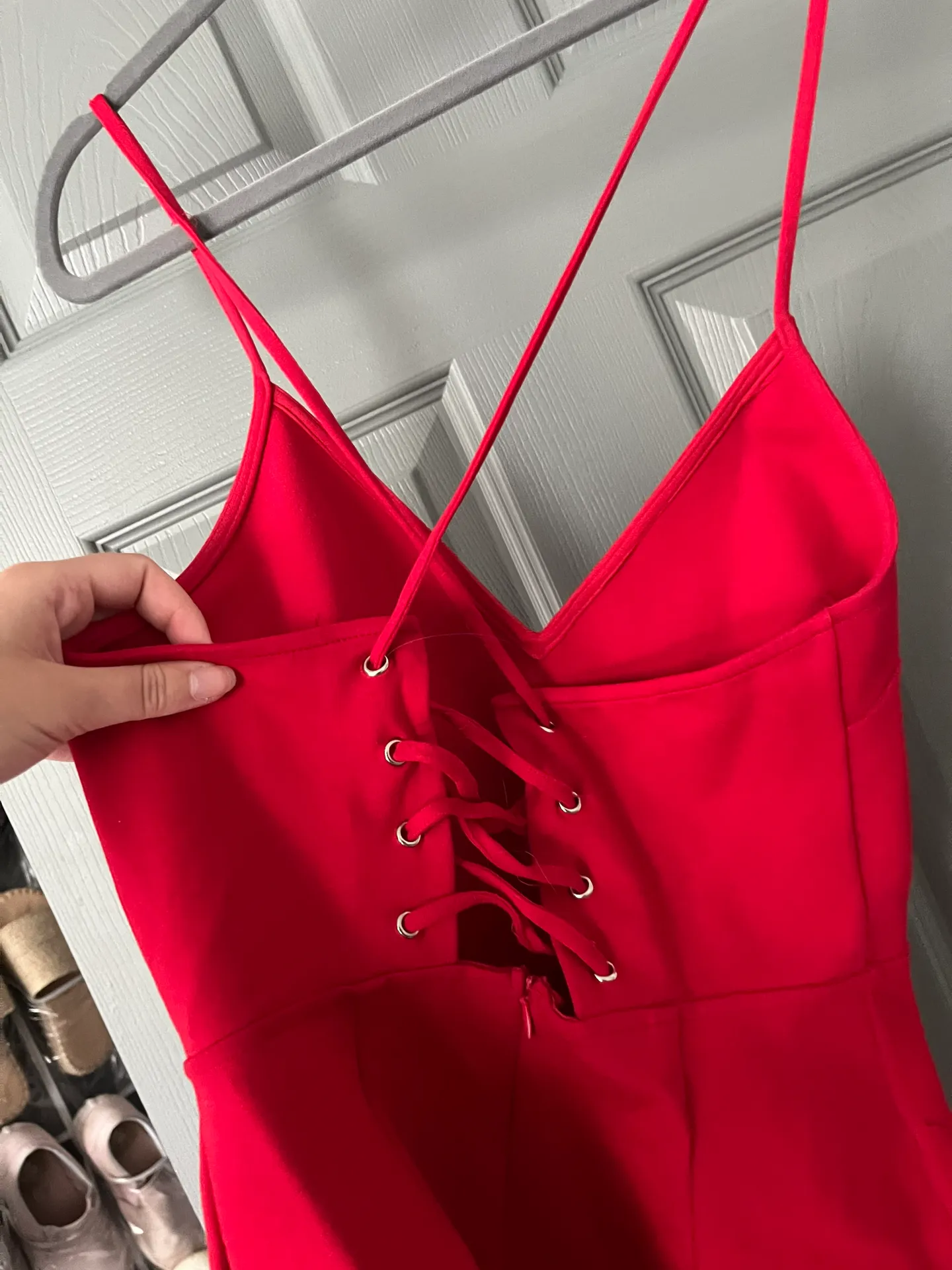 Red Mini Dress - Image 2