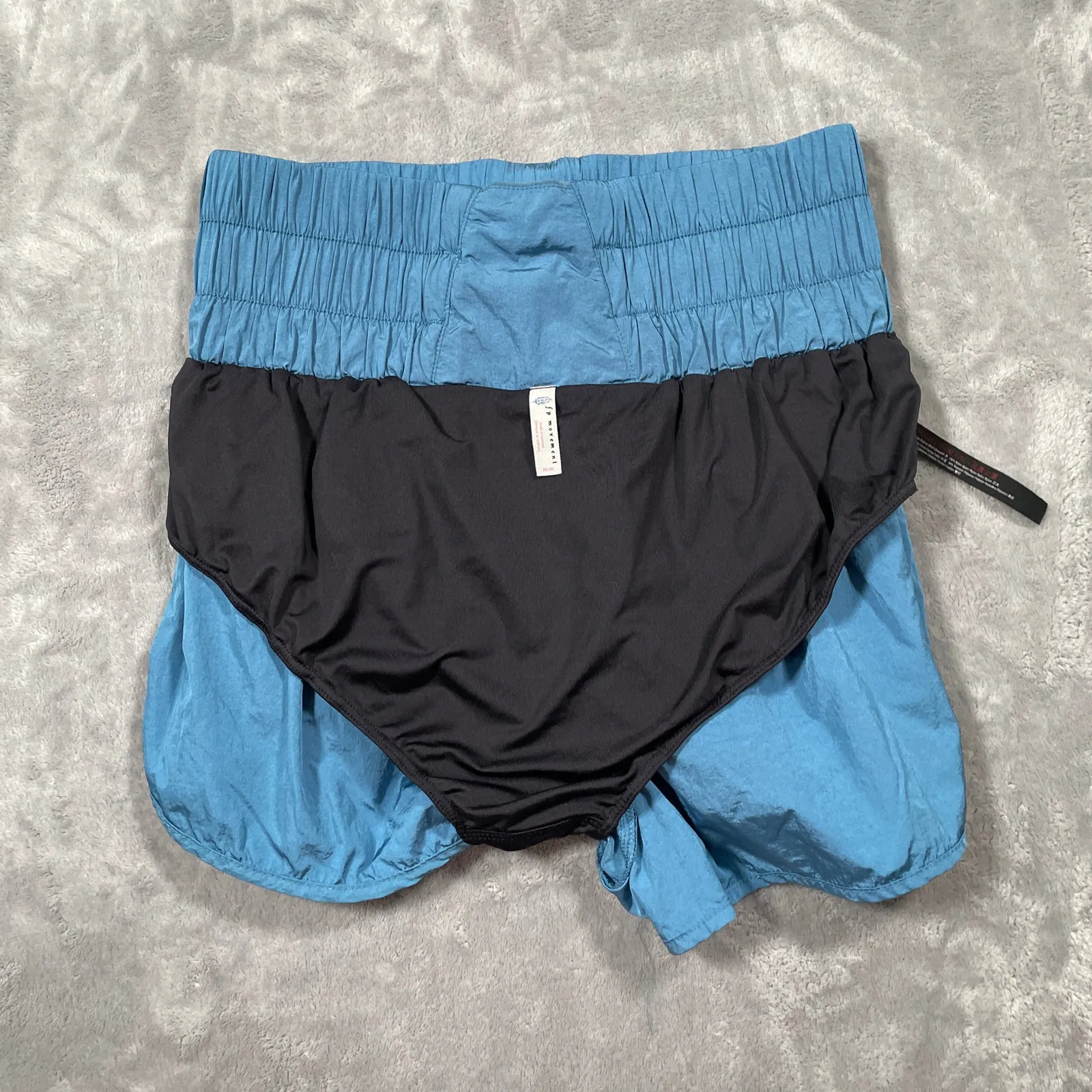 Free People Way Home Shorts Women Medium Athleisure High Rise Activewear Gym Run - Image 9