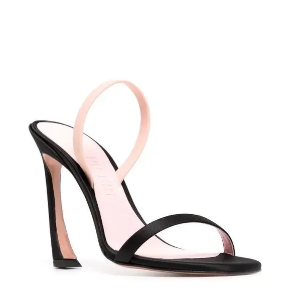 Piferi‎ Ginevra Satin Pumps Black Size 6 - Image 2