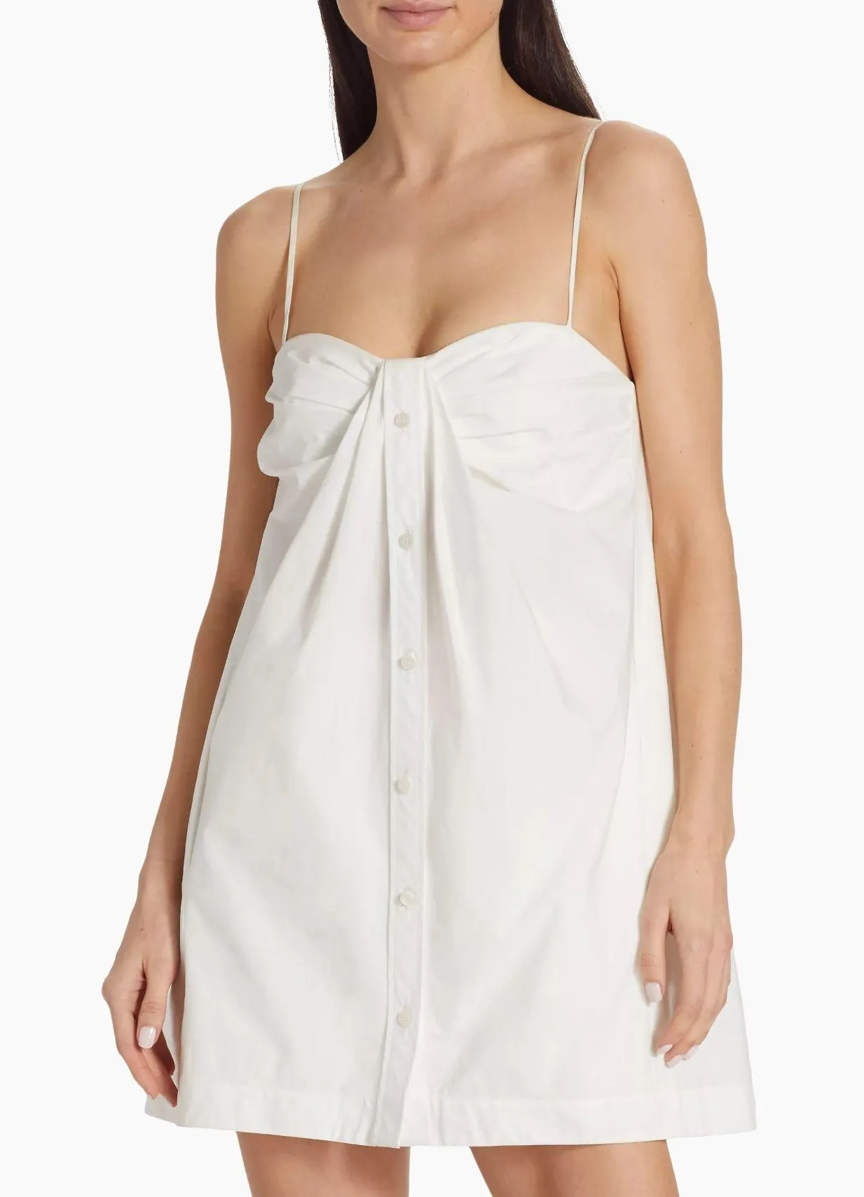 SIMKHAI Mini Dress White Size 10 - Image 3