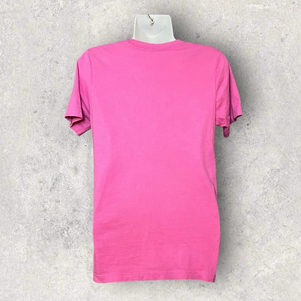 God Says I Am Women’s Size Small Graphic Screen Print Tee Shirt Pink - Image 2