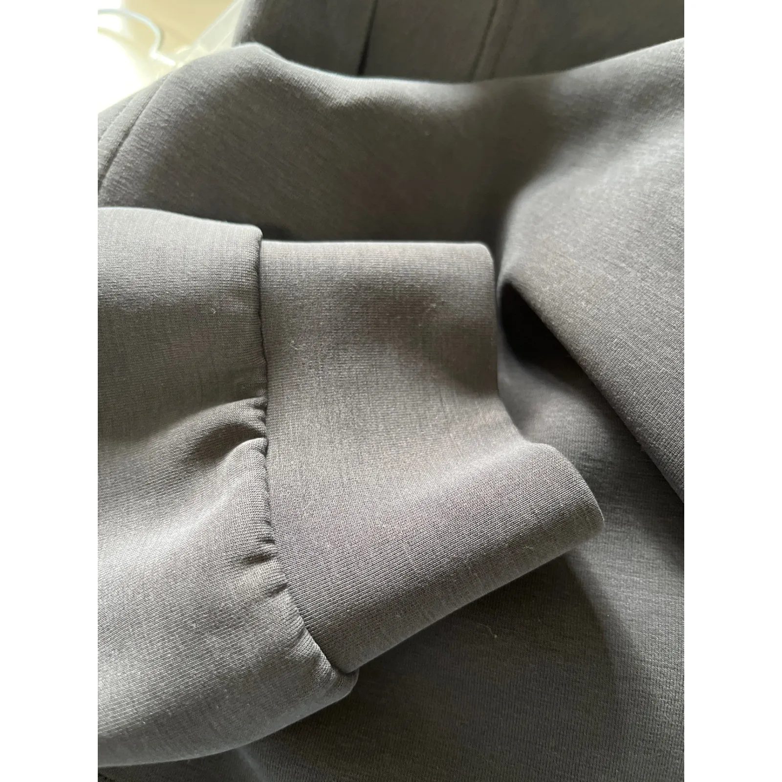 Lululemon Lg Turtleneck Relaxed Fit Pullover Tunic Top Charcoal Modal Blend READ - Image 4