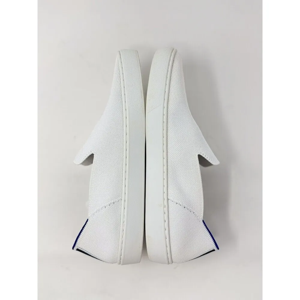 Rothys Womens Loafer White The Original Slip On Sneaker Loafer Casual US 8.5 - Image 8