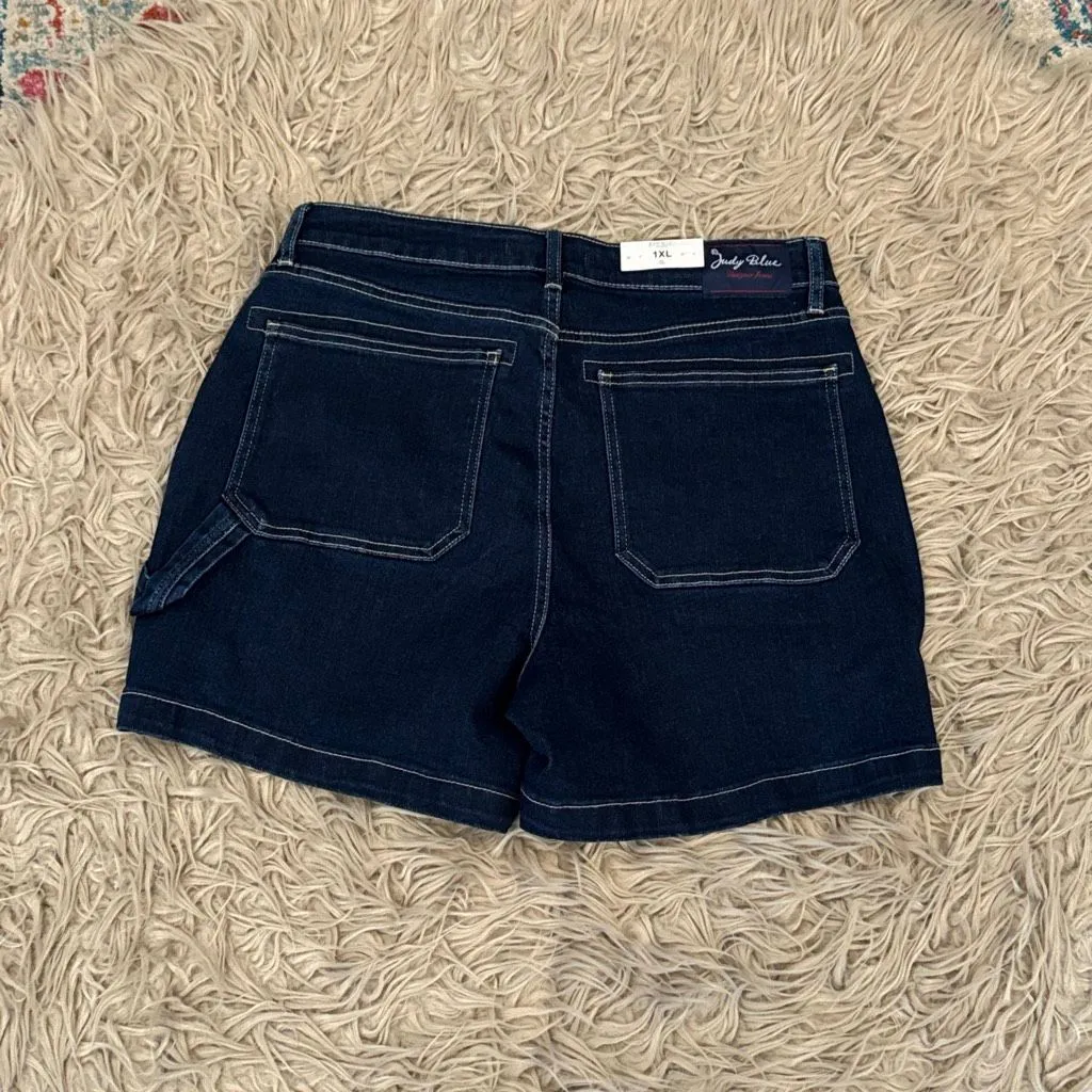 Judy Blue Denim midrise shorts size 1XL - Image 6