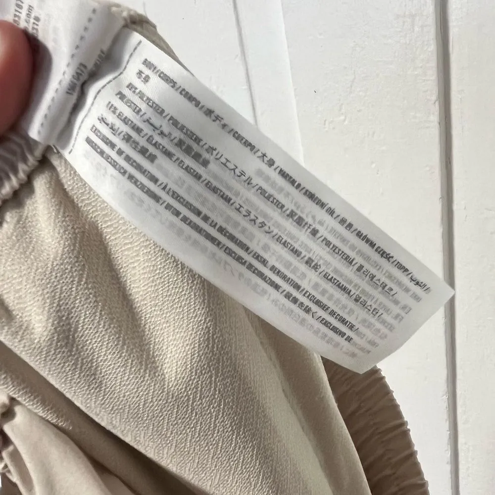 Abercrombie & Fitch Traveler Apres pant with jogger style bottom in cream L - Image 7