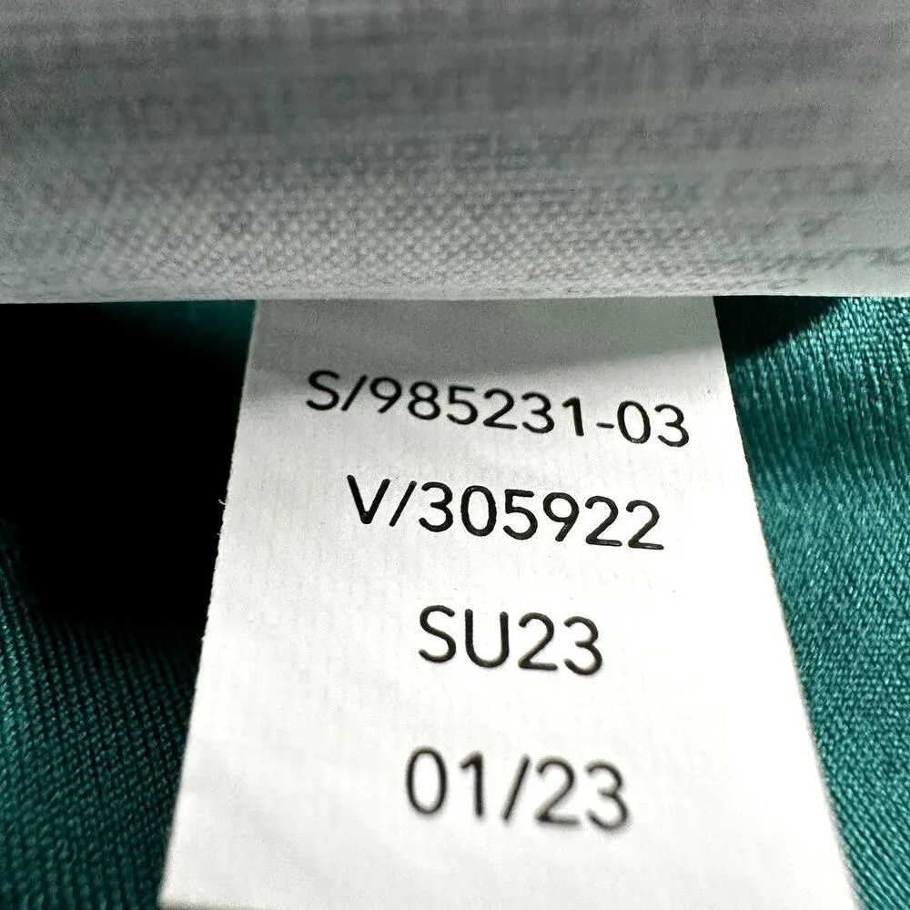 Athleta Salutation Stash 7/8 Tight Leggings UPF 50+ Powervita Emerald Green 2X - Image 5