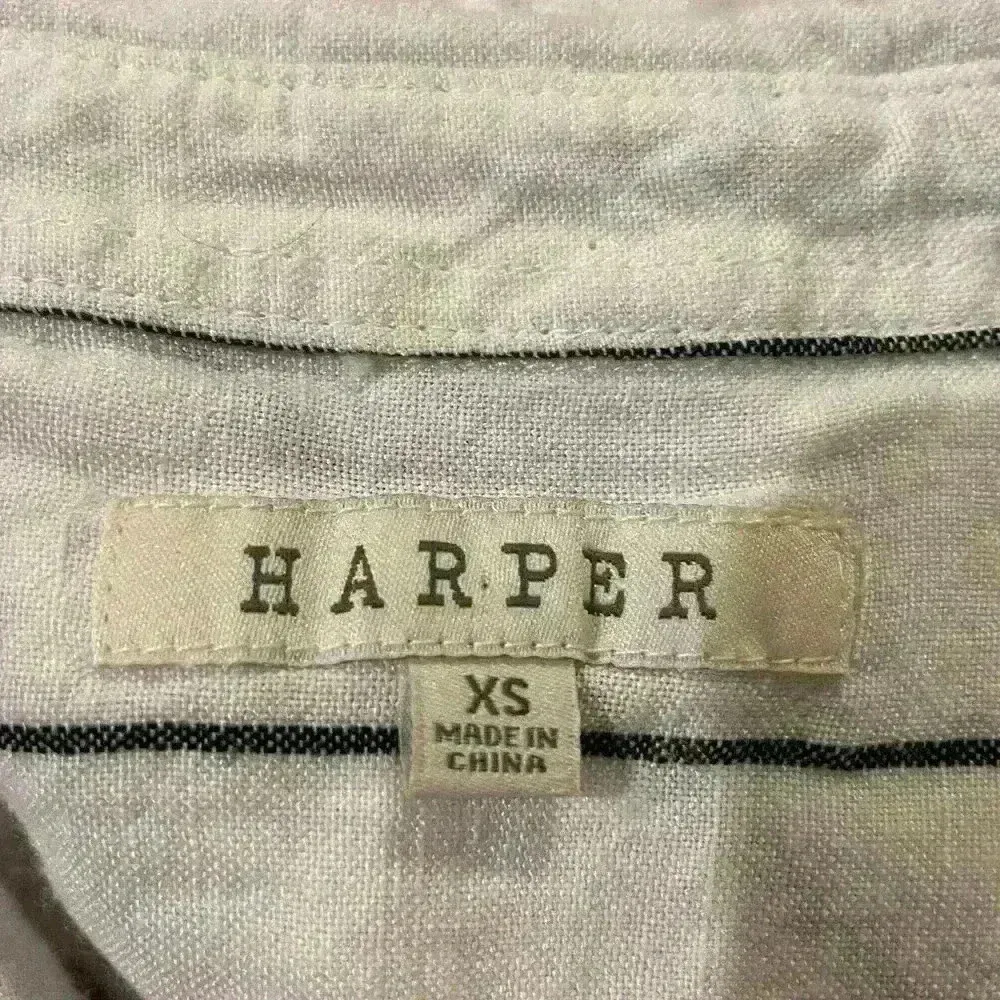 Harper Women’s White  Button Up Top - Image 6