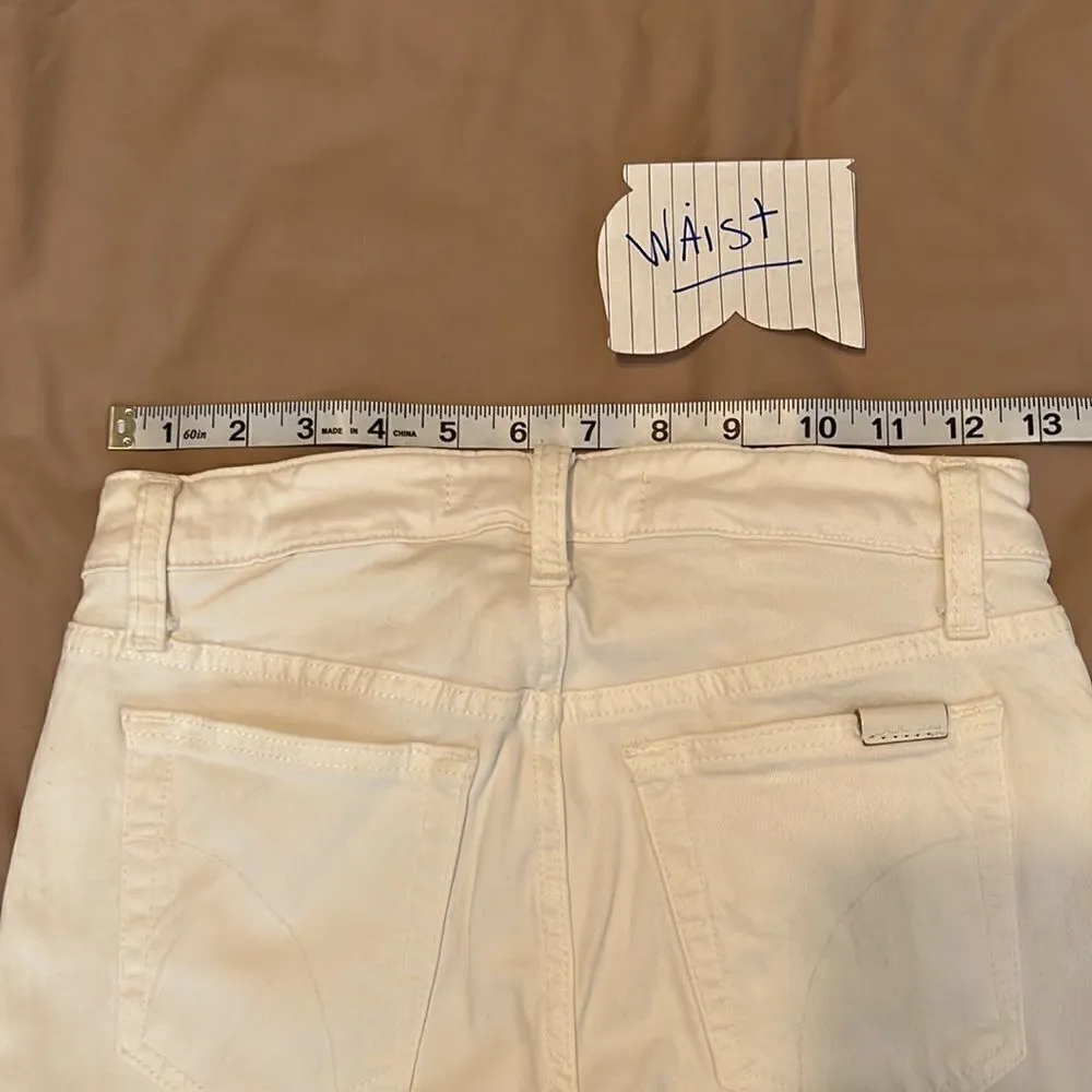 Joes Jeans women’s Annie white skinny stretch size 24 EUC - Image 9