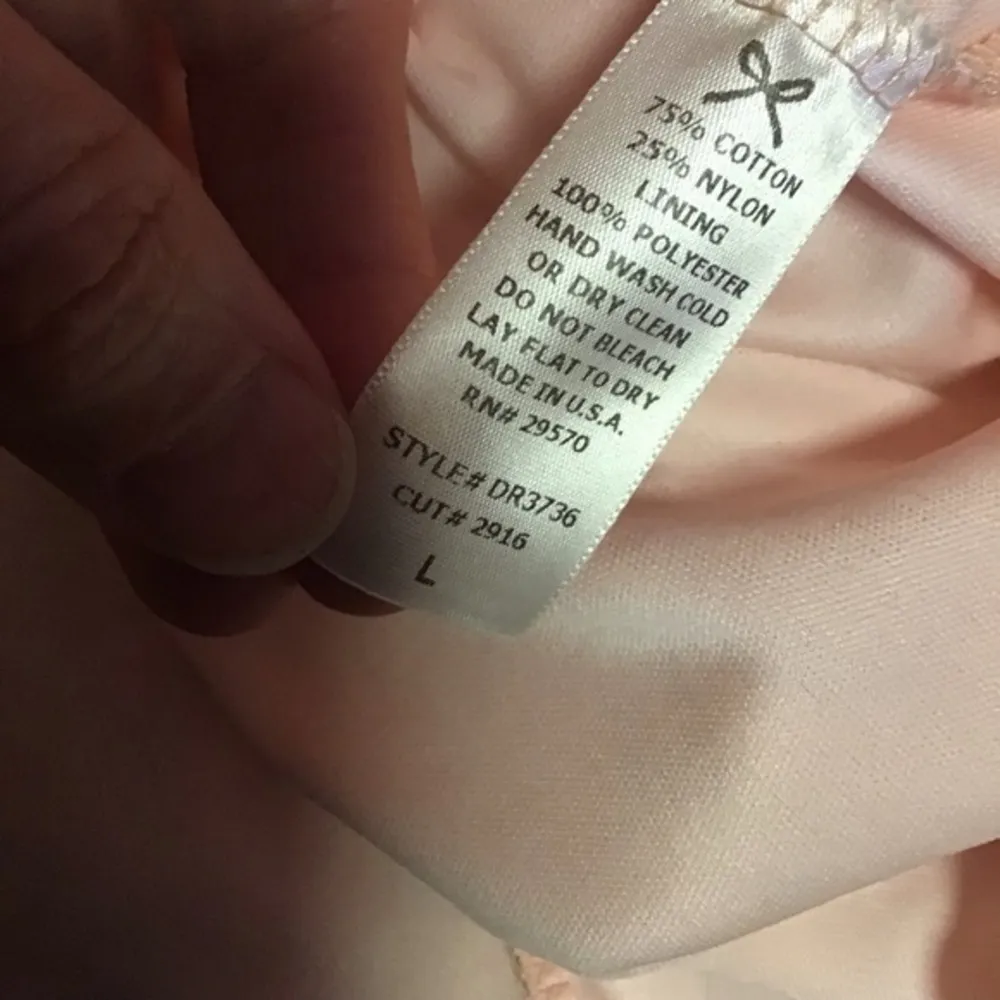 Dainty Hooligan feminine Pink lace fit n flare dress - Image 3