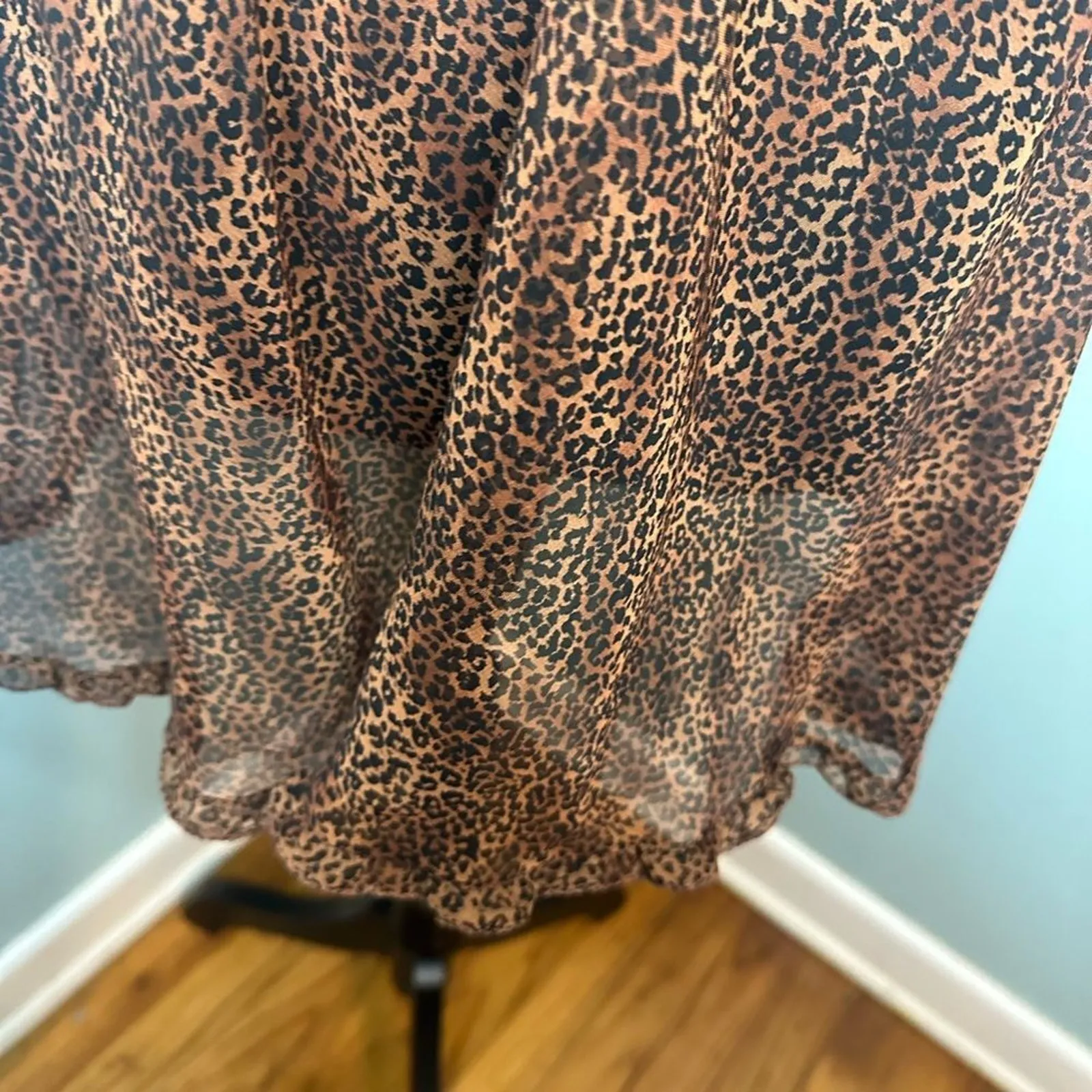 Victoria’s Secret Animal Print Nightie – Satin Slip Style - Image 2