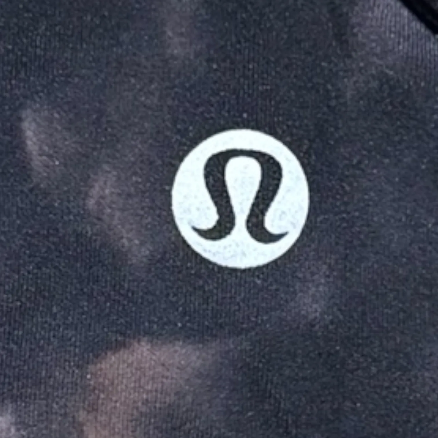 Lululemon 6 Flow Y Bra Nulu Diamond Dye Graphite Grey Pink Pastel Yoga W2BWXS6 - Image 3