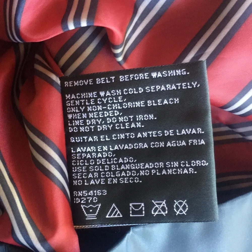 JLC New York Rain Jacket Blue Size L - Image 9