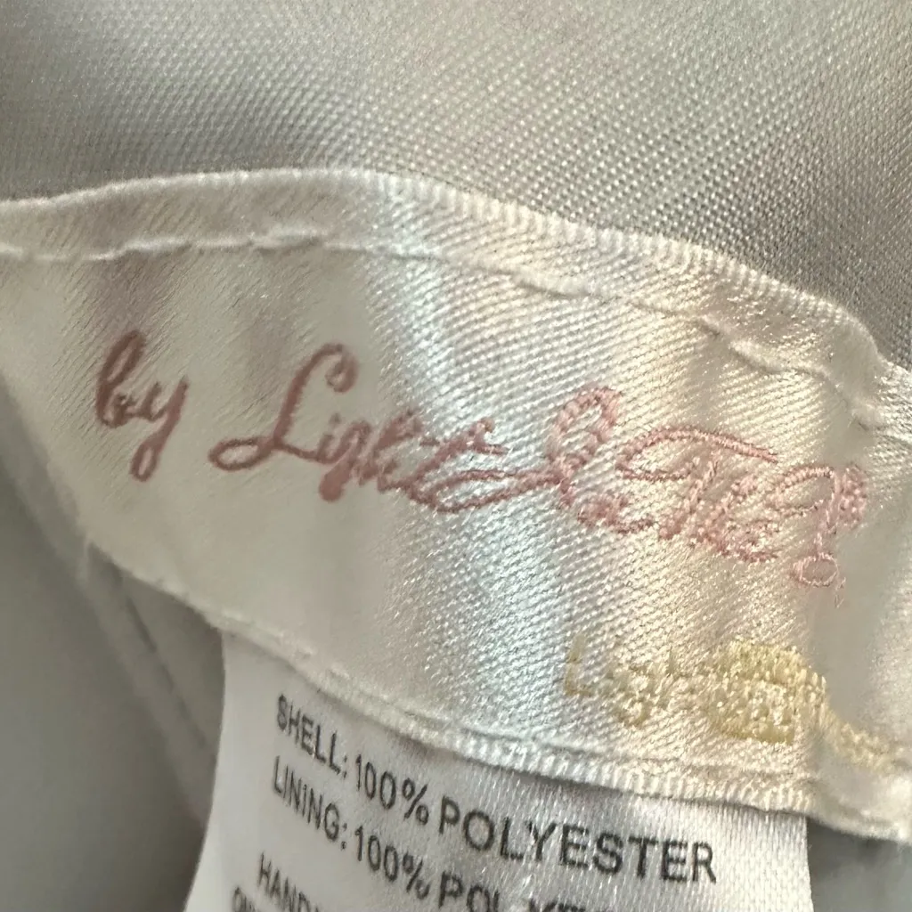 Light In The Box sz 12 gray long formal dress - Image 4